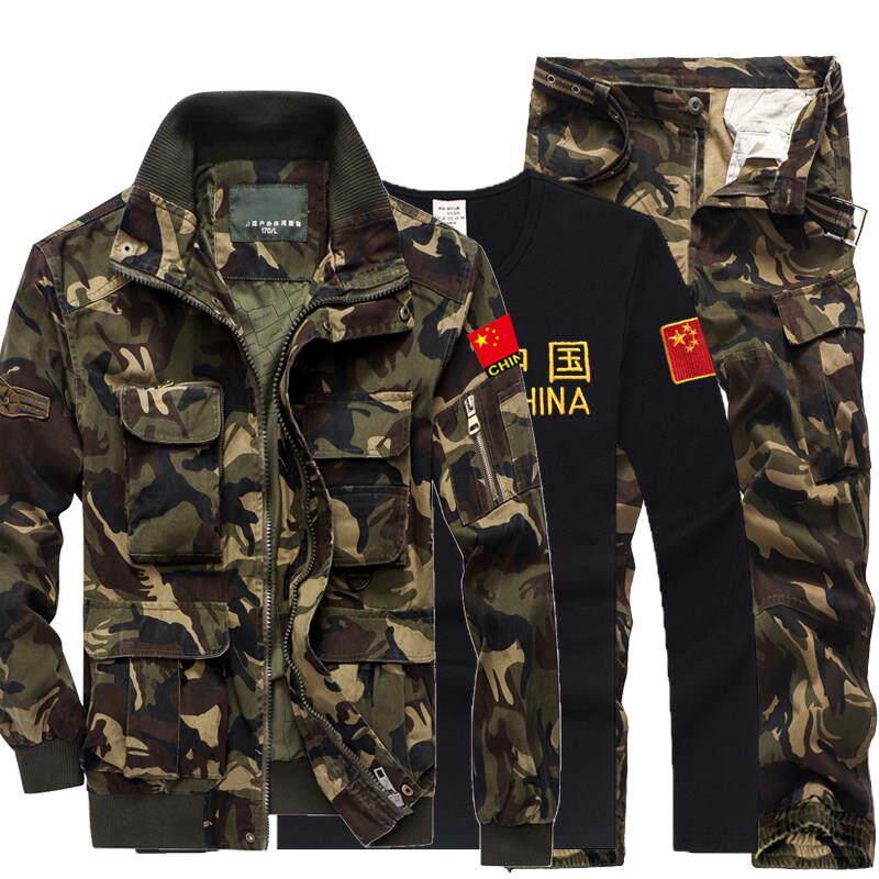高级男士新式冬季战地高端中国迷彩服劳保工作服套装棉袄特种兵