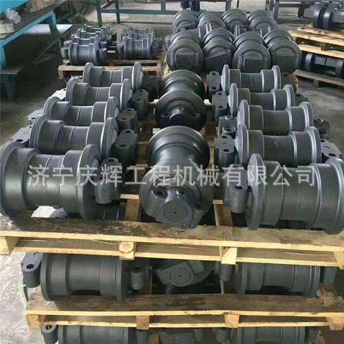 挖掘机底盘件R130 R150-9 R180LC-7驱动齿 引导轮 链条 支重轮