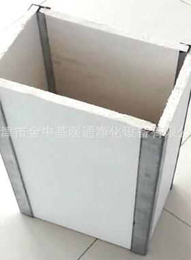 津天玻镁合风管防火风管办公楼商场复写字镁89002楼玻风管