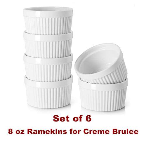 Ramekins for Creme Brulee Baking Souffle Ramekins Bowls