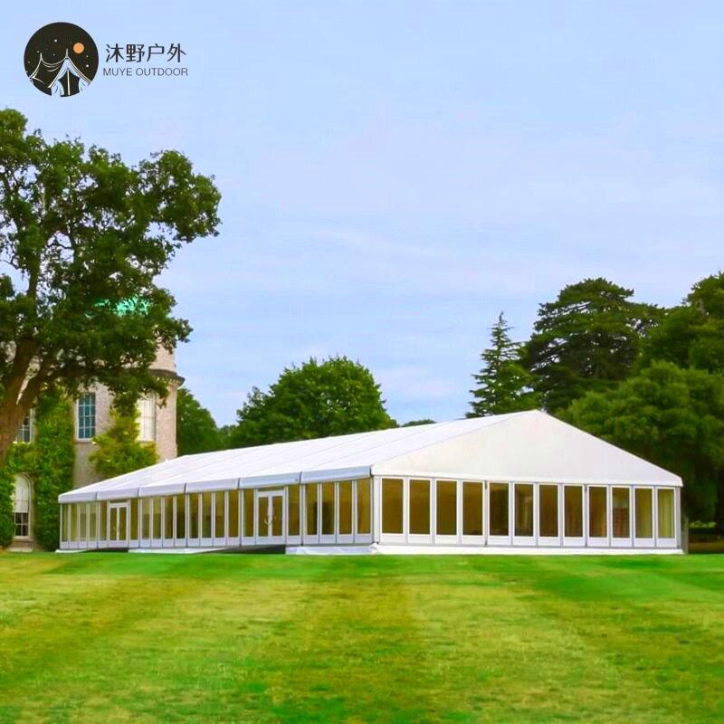 沐野户外大型活动展会展览景区篷房铝合金仓储酒店婚庆帐篷热卖