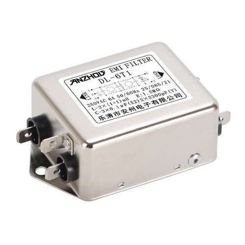 安州EMIFILTERDL-3T1DL-6T1DL-10T1单相双节电源滤波器DL-2T1