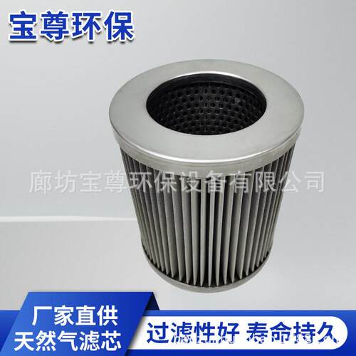 天然气滤滤芯天然门站芯双层骨气架过滤管道不锈钢天然气滤芯厂家