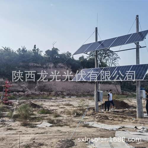 供电应阳能监控供电系统4g摄像头台球太机枪机云离网光伏发DC24V
