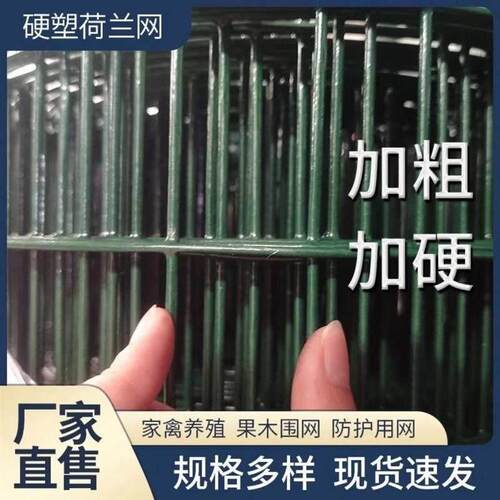 硬塑荷兰网铁丝网围栏护栏隔离圈地果园养殖鸡户外栅栏防护钢丝网