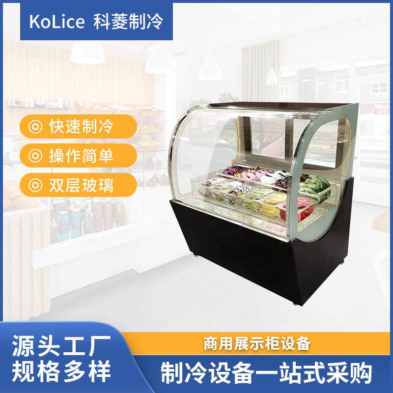 商用冰冻柜 厚炒酸奶冰棒硬质雪糕冰激凌冰淇淋冰粉 冷冻柜展示台