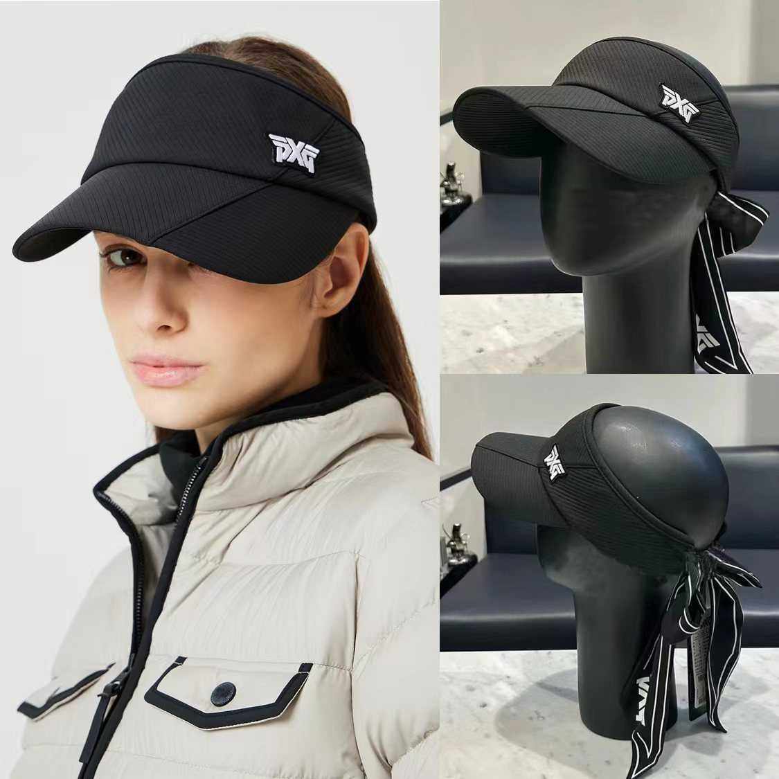 高尔夫球帽渔夫帽新款男女通用款帽时尚有顶帽子防晒遮阳帽子