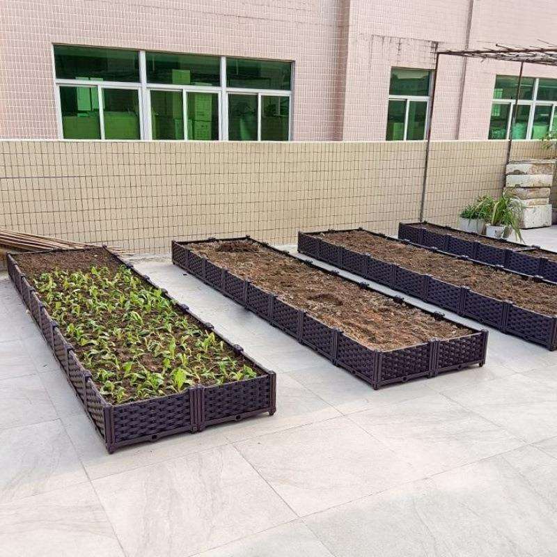 种植箱塑料箱家庭楼顶种菜箱台菜园蔬菜户外花园屋顶室内外
