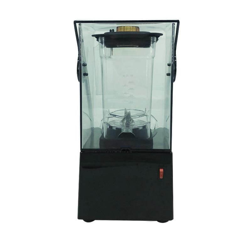 220v110v大马力带罩沙冰机商用静音冰沙机碎冰机果汁机搅拌机
