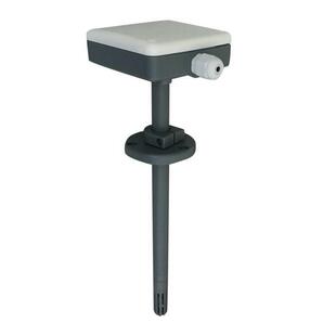 高精度管道式风管温湿度传感器变送器工业级耐高温交直流供电域信