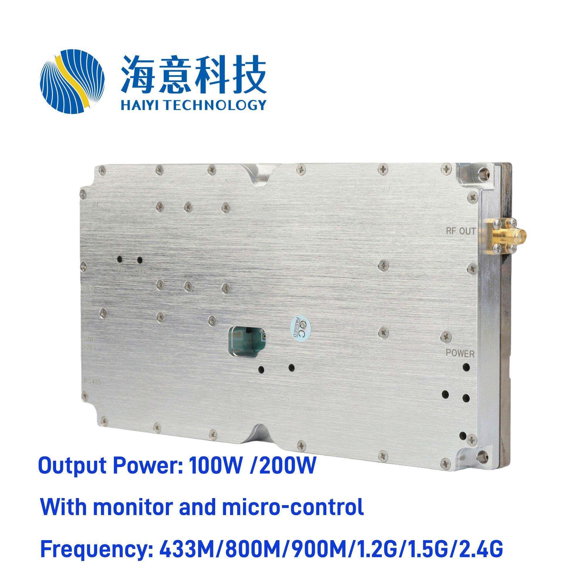 海意科技 200W1.2G 1.5G 2.4Ghz射频RF功放模块模组频率可定制