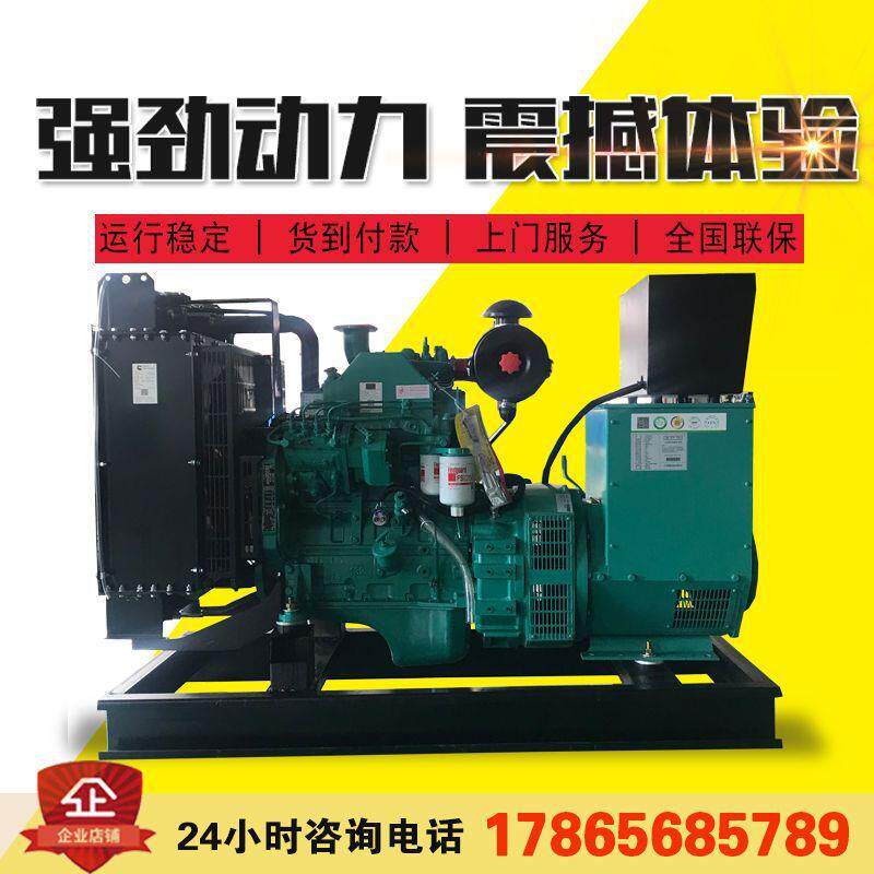 50kw柴油发电机组康明斯50千瓦工地工程发电机组应急发电机组