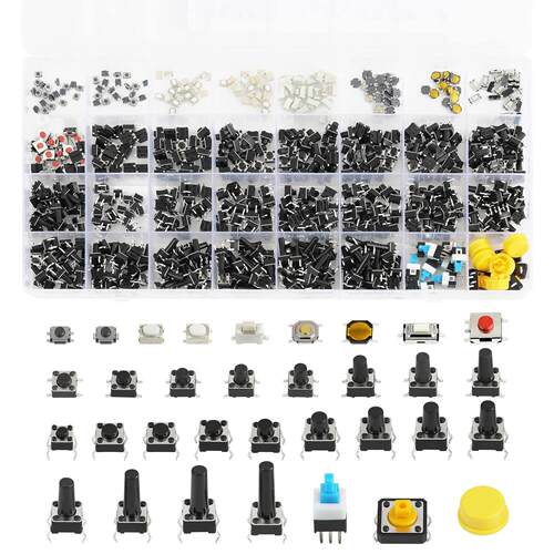 620PCS 32种规格汽车遥控轻触开关套件包 按键开关 按键开关混合