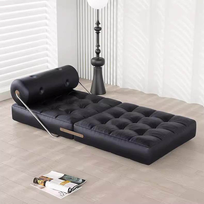 懒人沙发豆腐块客厅卧室小户型折叠两用可躺可睡沙发单人沙发床椅