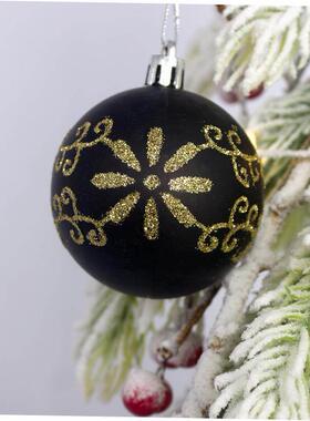 44pcs Christmas decoration tree electroplated ball pendant