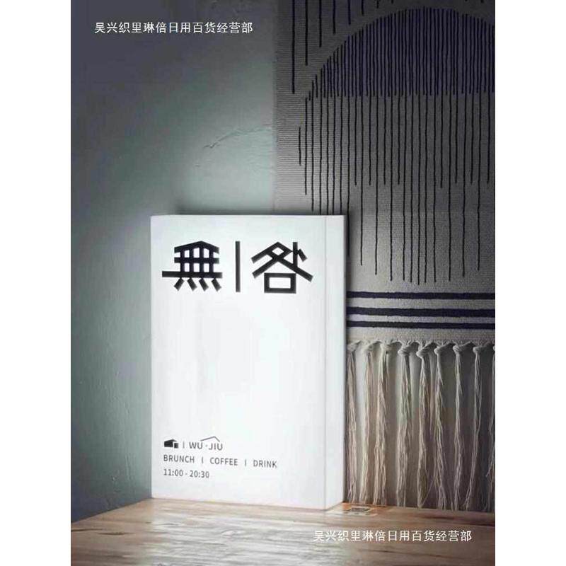 卡布灯箱转角墙壁橱窗网红亚克力转角门头正方体商家商店广告牌