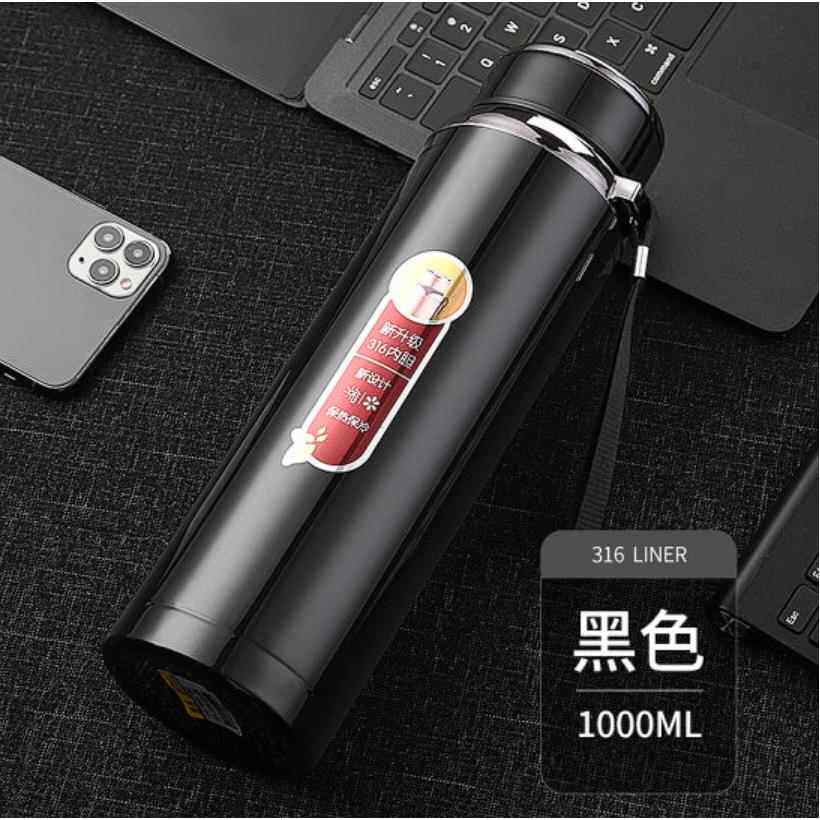 高中生中学生保温杯男孩上学专用便携水杯大容量600-800-1500ml