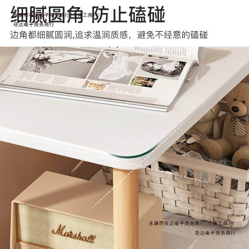 卧室小桌子小户型床头沙发边几家用置物架桌出租屋可移动简易包邮