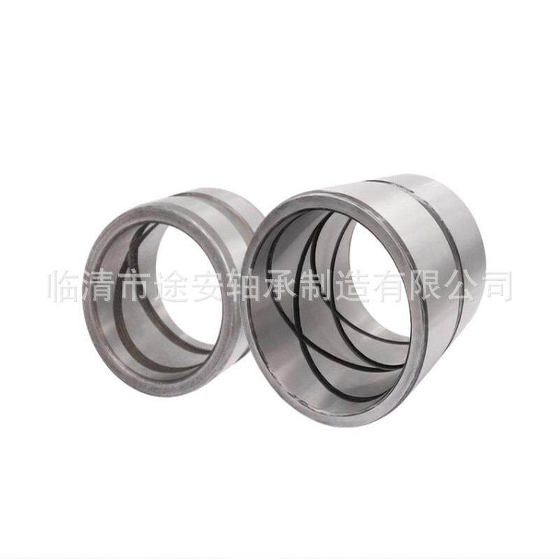 各种规格工程机械用法兰轴套/机械设备异型套/八字油槽轴套150
