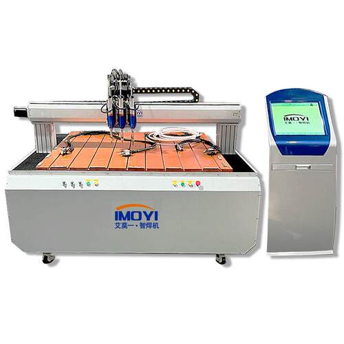 精密钣金全自动螺柱焊机高速数控力式栓钉螺柱焊机CNC-800*1500