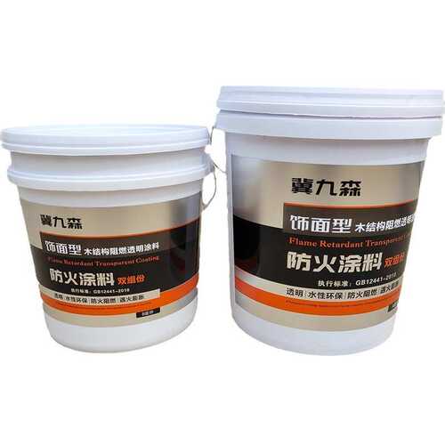 木结构防火涂料饰面型防火涂料膨胀型涂料家具防火漆水性阻燃漆