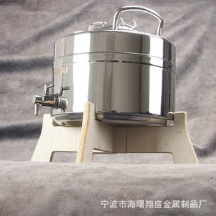 SHUIGU304不锈钢大容量储水桶壶奶桶豆浆果汁饮料桶户外露营水箱