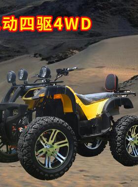 厂家直销电动轮形沙滩车四驱DD-1ATV地山地越野全220四0W新款摩托