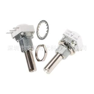 500欧10%轴长25MM 105KA Vishay威世电阻导电塑料电位器P11