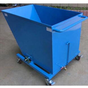 上海铁屑车翻斗小推车垃圾箱盛油金属推车非标工具车