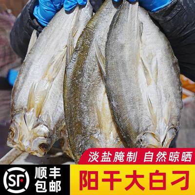 湖北洪湖市阳干刁子鱼干新鲜湖北特产叼子鱼翘嘴白鱼风干腊鱼