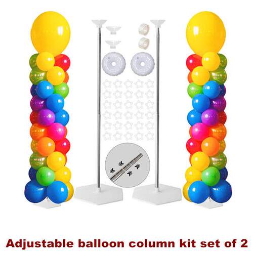 Adjustable balloon column kit balloon tower stand Birthdays