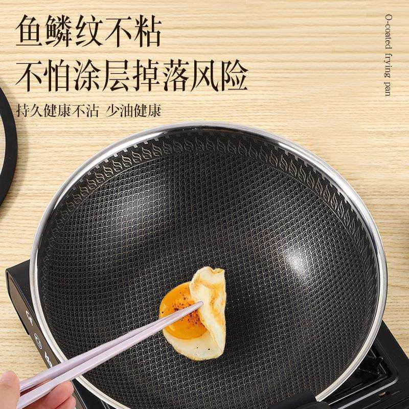 外贸跨境锅具可拆卸手柄煎锅不粘煎炒锅汤锅奶锅不锈钢炊具套装锅