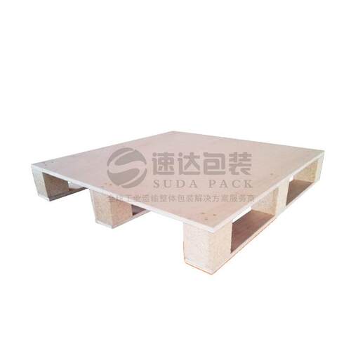 厂家现货免熏蒸集装箱木托盘卡板叉车胶合板松木托盘