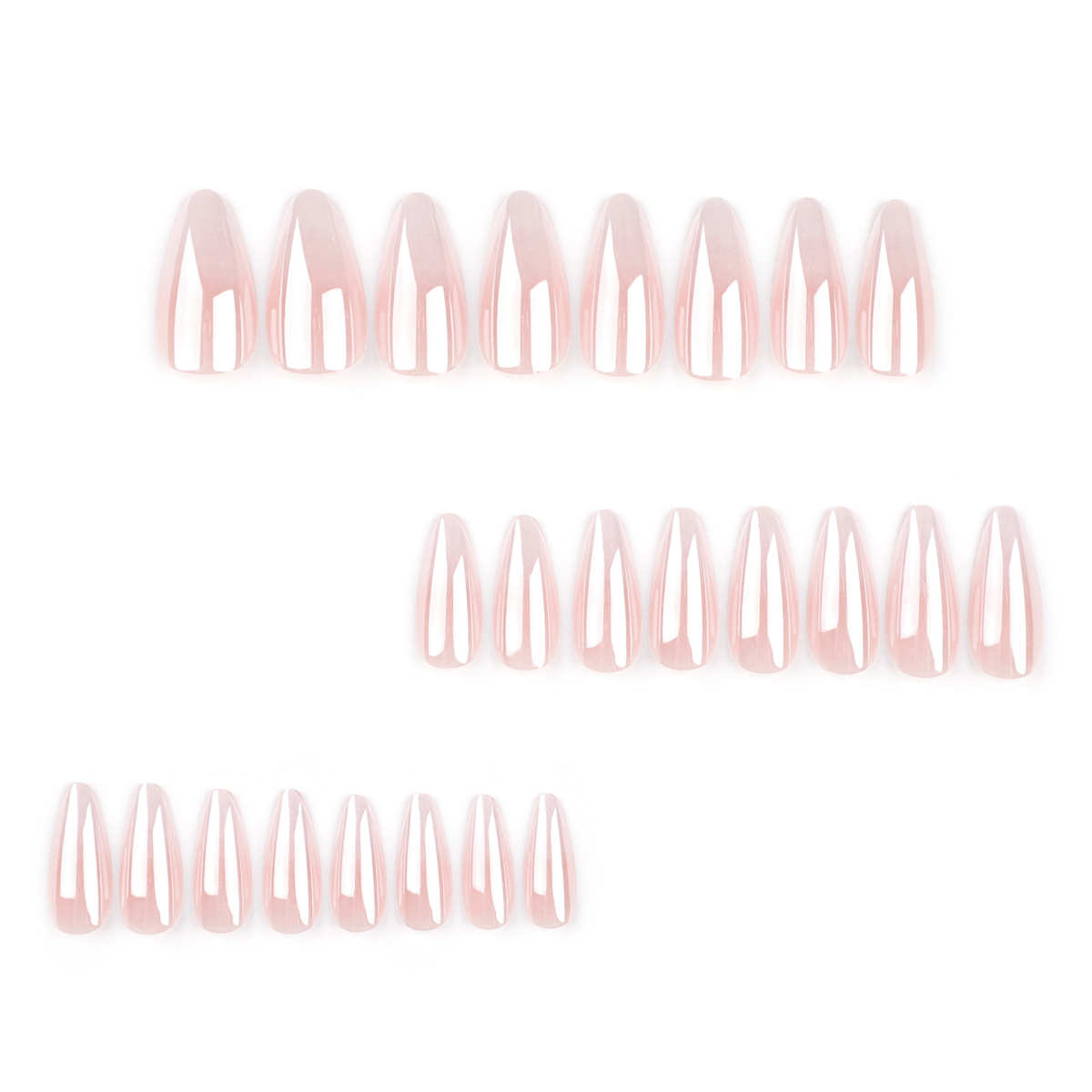 简约法式渐变可拆卸穿戴甲跨境热销美甲甲片批发press on nails