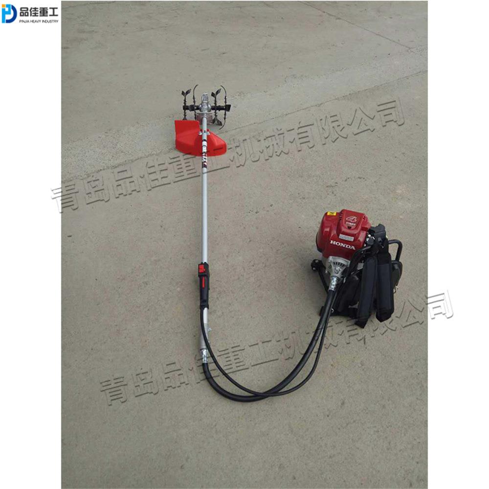 家用电动小型除草机 园林松土锄草工具 便携式果园大棚打草机