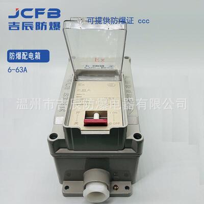 温州松大防爆配电箱BPZ40-1/6A10A16A25A32A/63A防爆回路箱