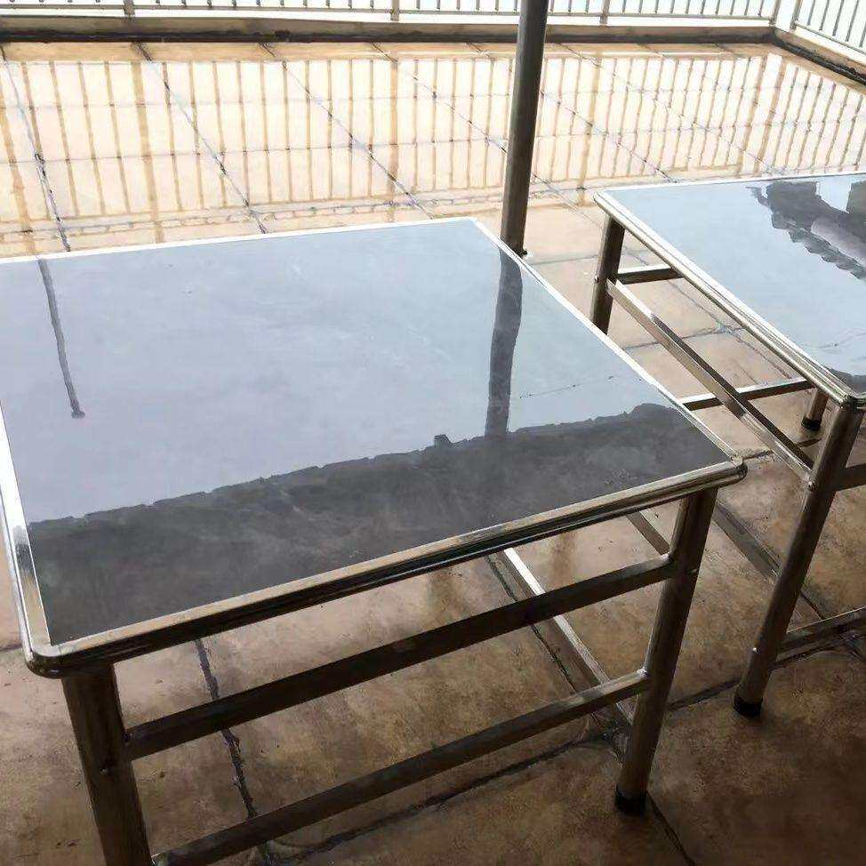 瓷砖桌子架不锈钢家用加厚正方形餐桌户外不锈钢方桌新款工作台