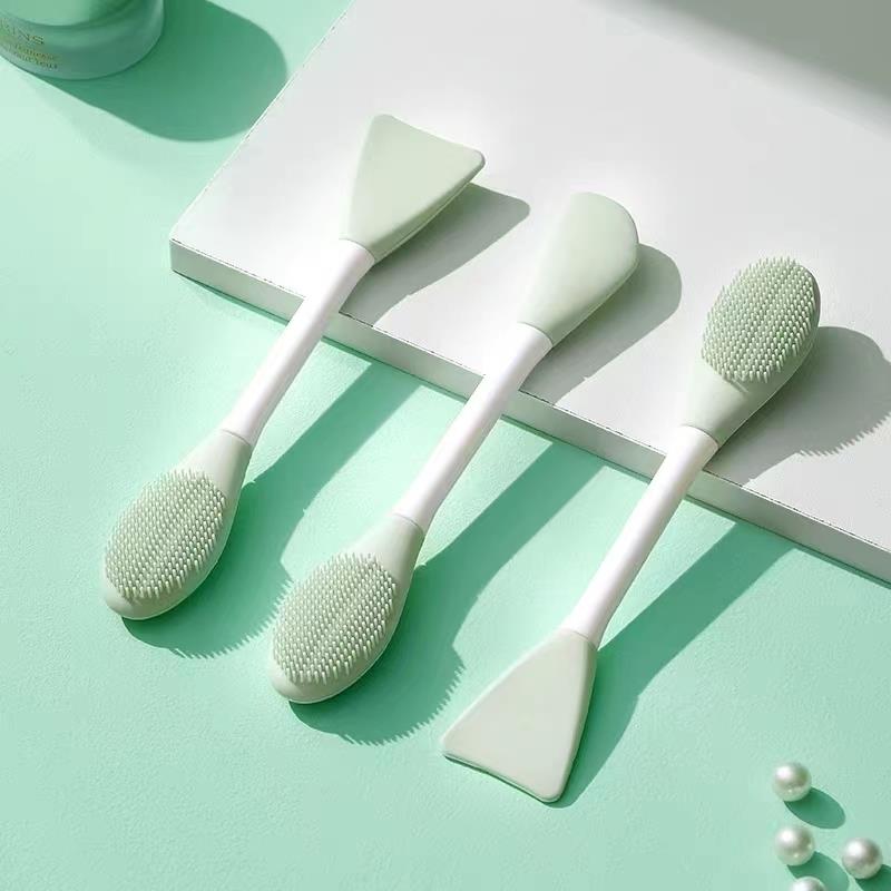 【品牌正品】硅胶洗脸刷涂抹式面膜泥刷刮板泥膜专用刷调膜棒脸部