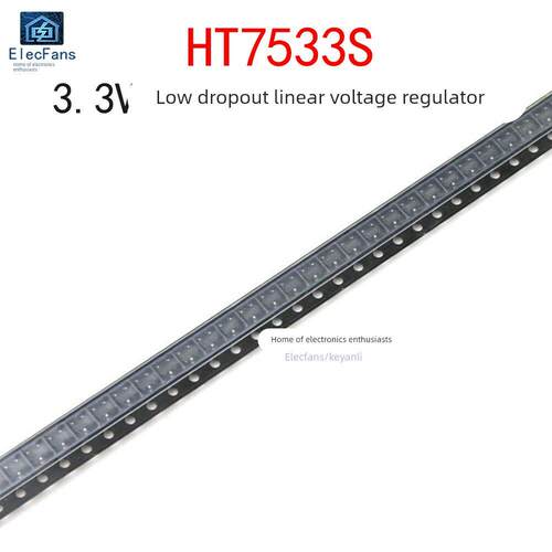 (10个)贴片HT7533S 丝印HT33 3.3V低压差线性稳压器LDO芯片SOT-23