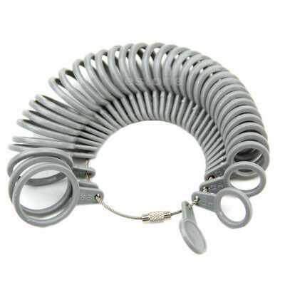 Finger Ring Sizer Measure Gauge Size Basic Jewelry Tool Plas