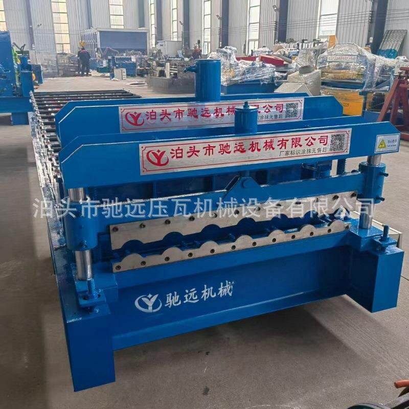 800型防树脂瓦压瓦机全自动设备铝瓦压型机彩钢瓦仿古琉璃瓦机器