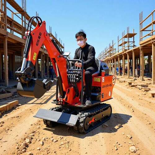 HW15微型挖掘机 挖沟挖渠履带式挖掘机 小型农用履带式挖机多少钱