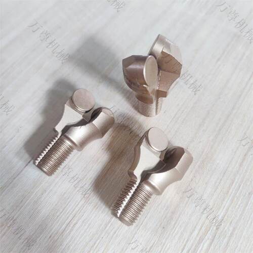 复合片两翼钻头 矿用金刚石PDC 28 30 32 42全片半片合金锚杆钻头