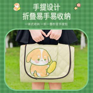 加厚春游地野炊古人户外垫秋游防潮垫垫野餐草坪草地原露营铺垫垫