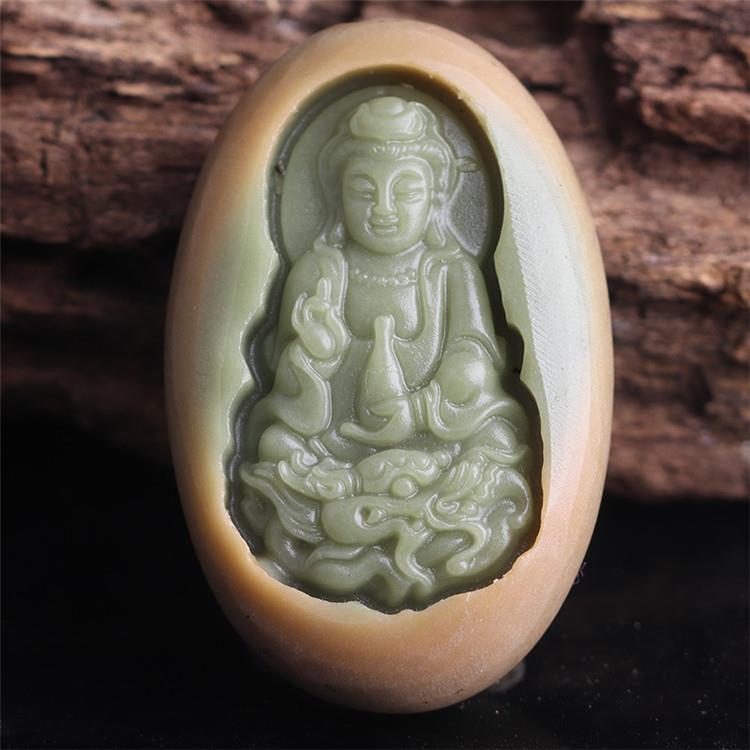 天然夜明珠夜光石原石手把件发光石萤光石雕刻手玩件手把件