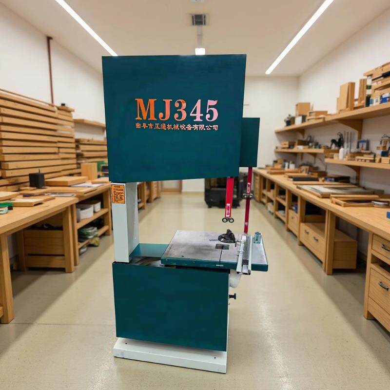 MJ345带锯机系列 安装磨刀石无齿锯条带靠尺 家用小型带锯机