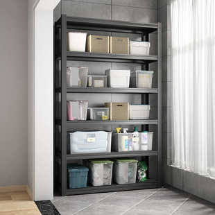 通立柱仓储货架置物架多层落地阳台储物架商用超市钢制收纳铁架子