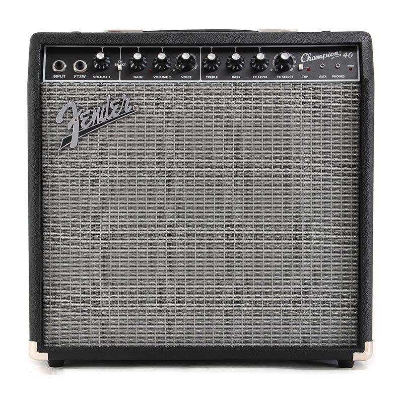 芬达Fender Champion20W 40W 100W电吉他音箱带效果器功能音响