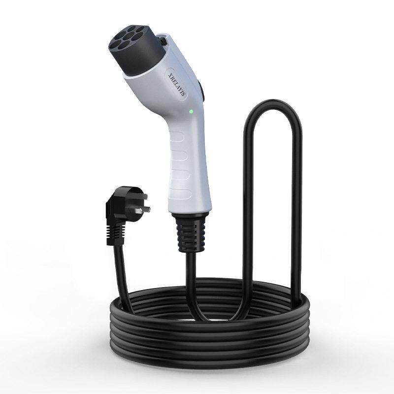 充电桩国标专用特斯拉新能源充电器充电枪电动汽车便携式接地线