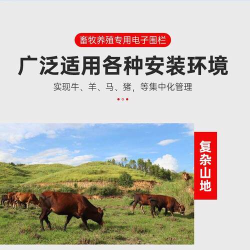 大能量XSD-A6E智能电子围栏主机畜牧养10公里双显调压型